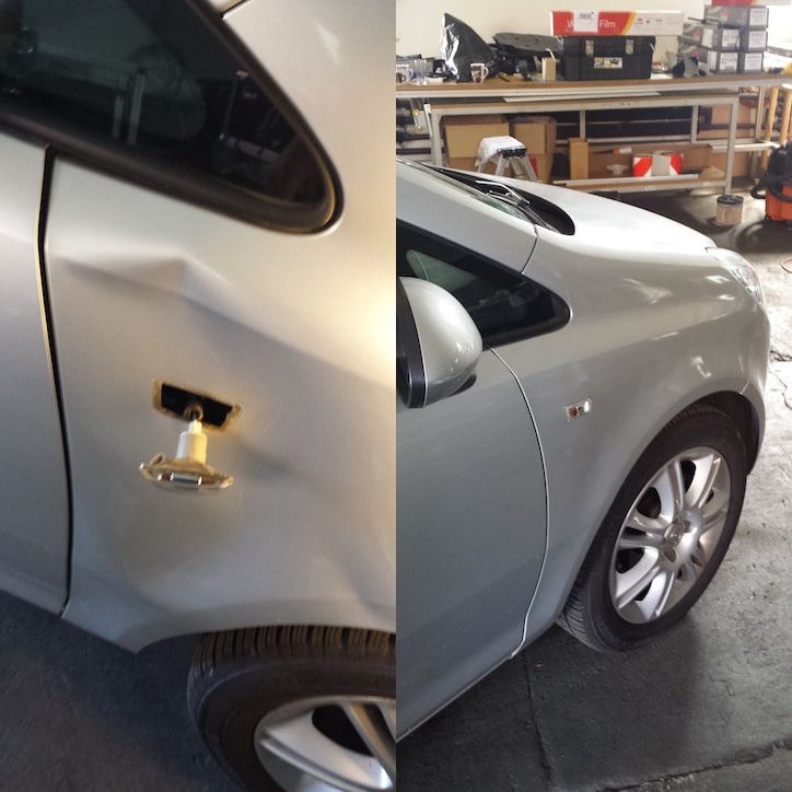 Vorher-Nachher Bild Von Fahrzeug 1